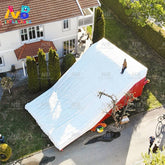 NB-AB004 Customized Inflatable Snow Board air cushion slope air bag flat inflatable bike airbag for BMX landing